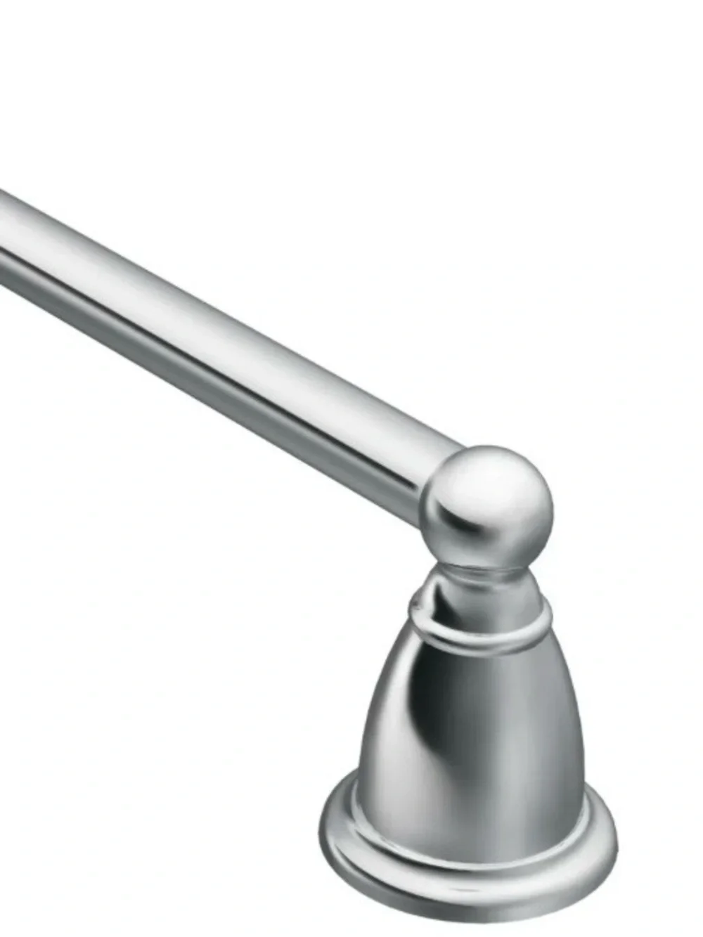 MOEN Brantford 24” Towel Bar, Brushed Nickel, Set of 2 (YB2224BN) New